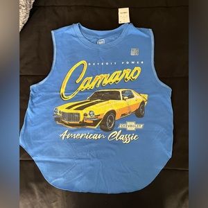 Blue Chevrolet Camaro T-Shirt